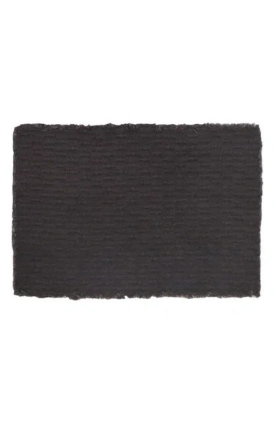 Pom Pom At Home Wren Set Of 4 Placemats In Charcoal