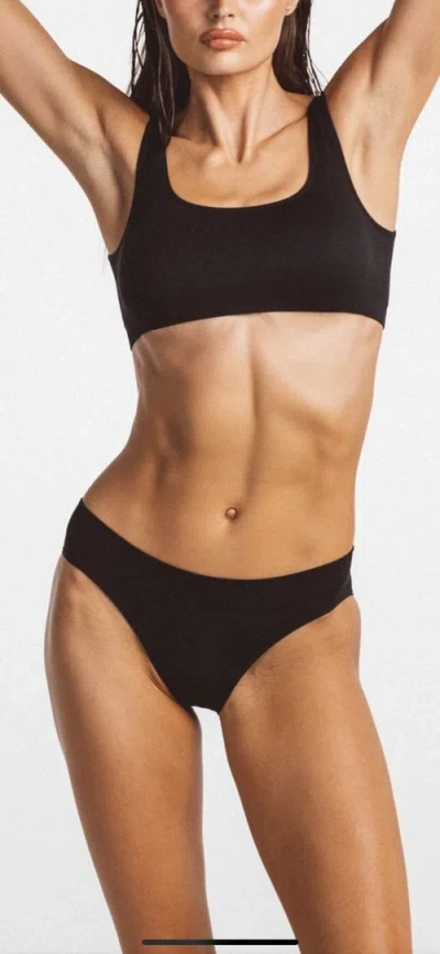 Ldma Low Hide Thong In Black