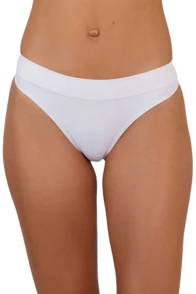Ldma Low Hide Thong In White