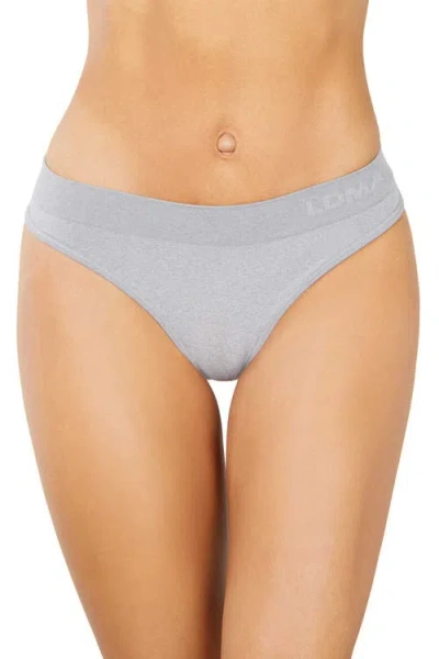 Ldma Low Hide Thong In Heather Grey