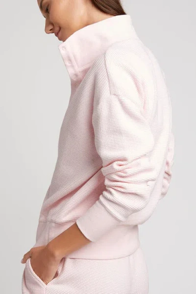 Negative Underwear Waffle Knit Pullover In Puff