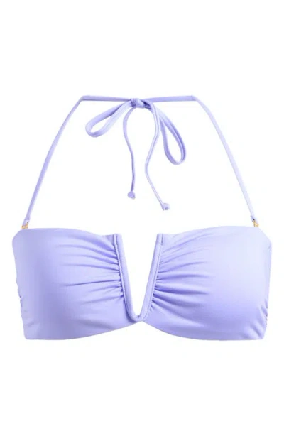 Becca Color Code Bandeau Bikini Top In Bellflower