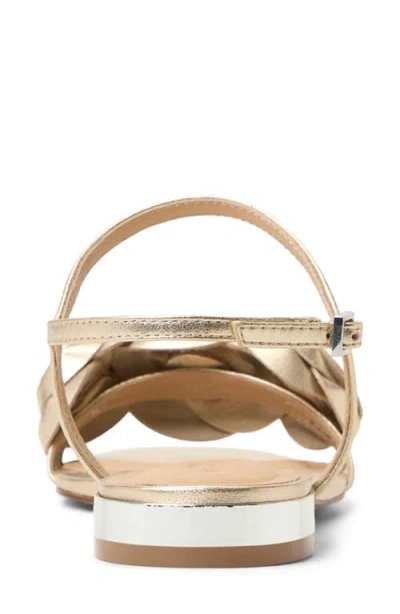 Ted Baker London June Ankle Strap Sandal In Gold