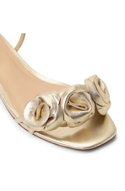 Ted Baker London June Ankle Strap Sandal In Gold