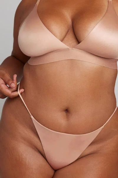 Negative Underwear Glacé String Thong In Buff