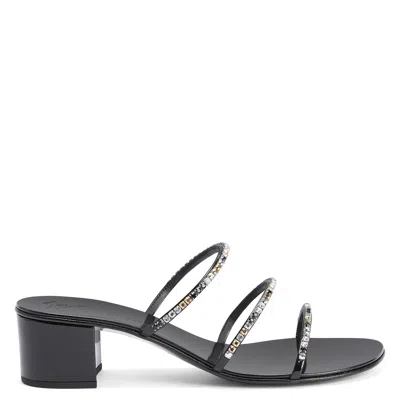 Giuseppe Zanotti Dark Colorful In Black