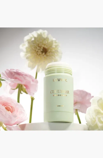 Lovery Aluminum Free Deodorant Stick In Cucumber