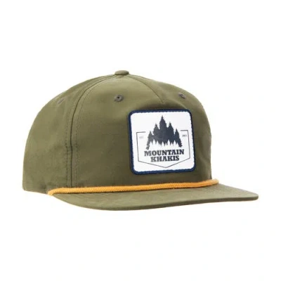 Mountain Khakis Tree Line Snap Back Hat In Black