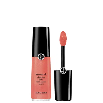 Armani Collezioni Luminous Silk Liquid Blush Cheek Tint In Transparent