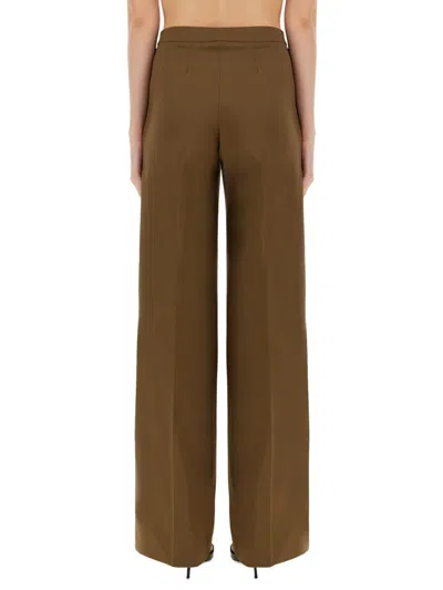 Pt Torino Wide-leg Trousers In Beige