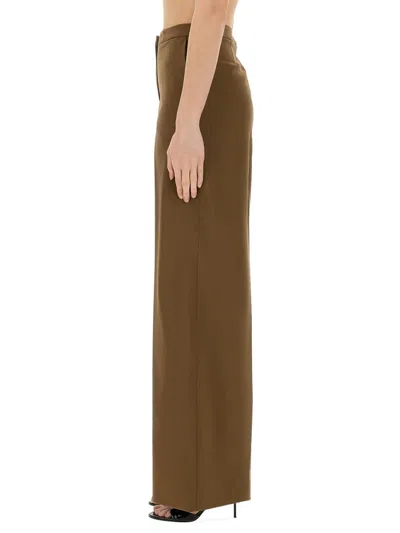Pt Torino Wide-leg Trousers In Beige