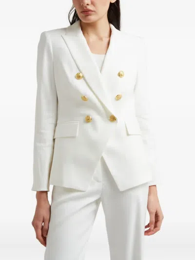 Veronica Beard Miller Blazer In White