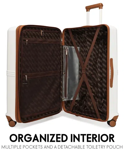 Elle Expedition 3-piece Expandable Retro Spinner Luggage Set In White