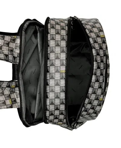Guess G Wave Medium Travel Backpack In Black Logo