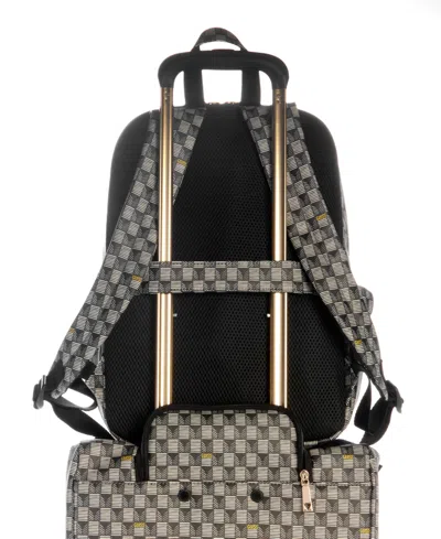 Guess G Wave Medium Travel Backpack In Black Logo