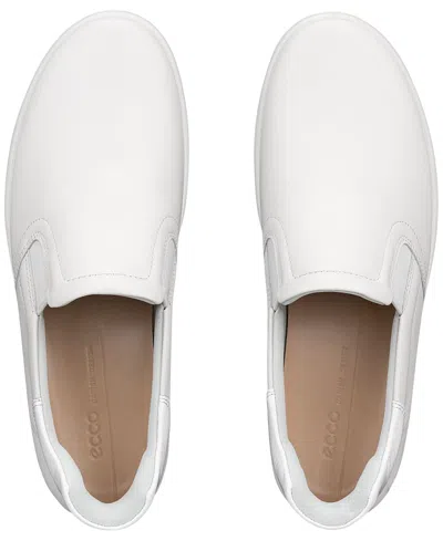 Ecco Women's Soft 7 Easy Slip-on Sneakers In White