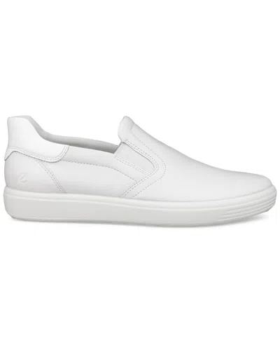 Ecco Women's Soft 7 Easy Slip-on Sneakers In White