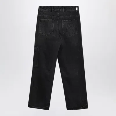 Represent Washed Black Jeans In Black