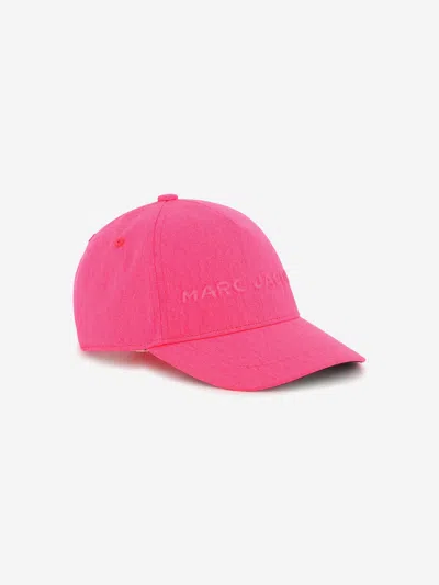Marc Jacobs Logo-embossed Cap In Pink