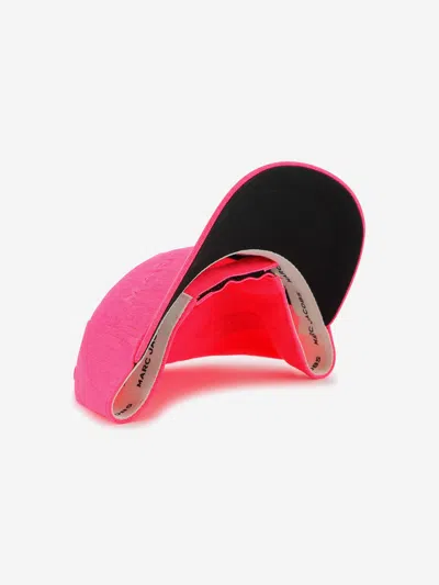 Marc Jacobs Logo-embossed Cap In Pink