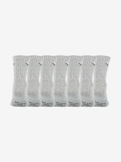 Nike Kids Performance Socks Set In Grey