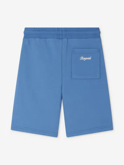 Bonpoint Eric Cotton Shorts In Blue