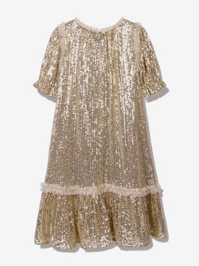 Needle & Thread Sequin Dress In Pink