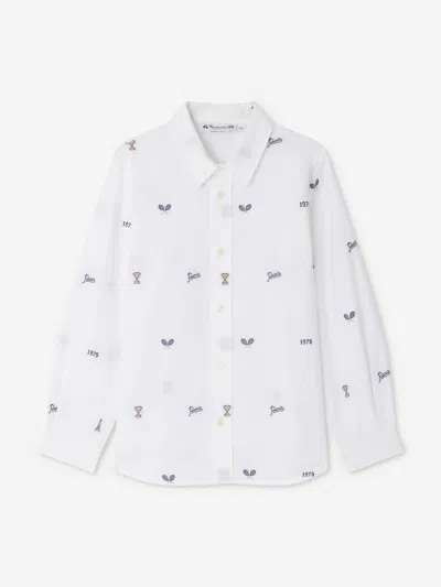 Bonpoint Boys Daho Shirt In Blue