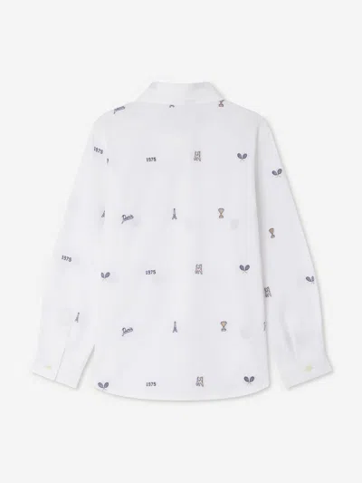 Bonpoint Boys Daho Shirt In Blue