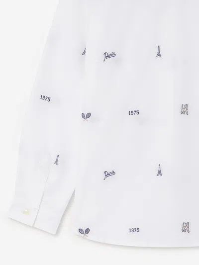 Bonpoint Boys Daho Shirt In Blue