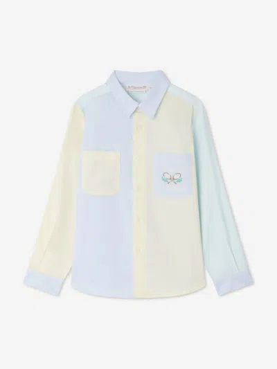 Bonpoint Boys Erven Shirt In Multicoloured