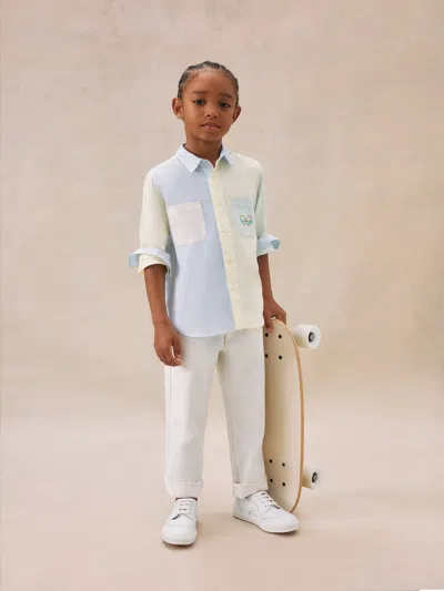 Bonpoint Boys Erven Shirt In Multicoloured