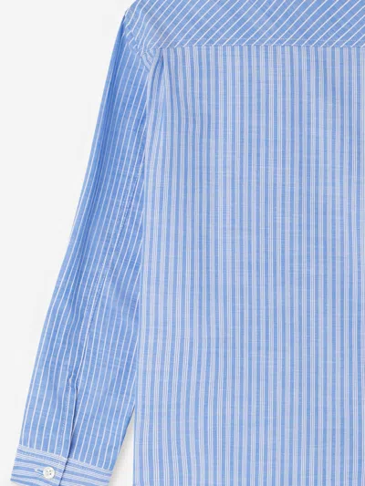 Bonpoint Light Blue Tango Striped Shirt In Blue
