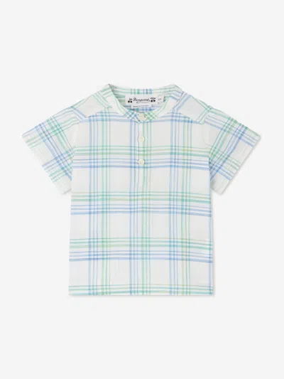 Bonpoint Baby Boys Cesari Shirt In Blue