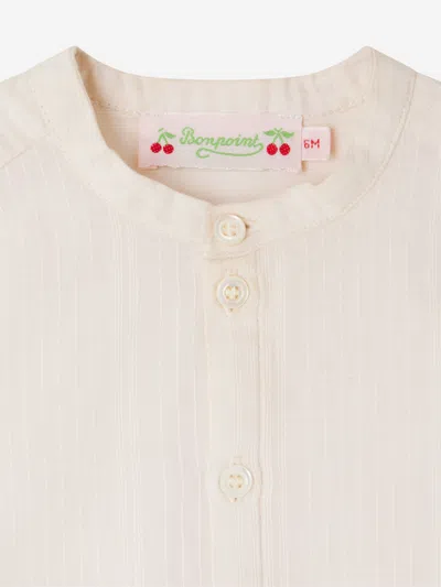 Bonpoint Baby Boys Calum Shirt In Ivory