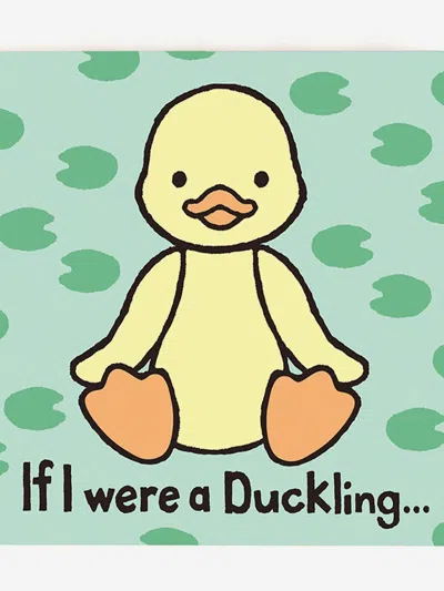 Jellycat If I Were A Duckling Board Book In Green