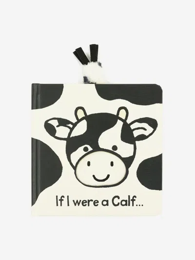 Jellycat If I Were A Calf Board Book In White