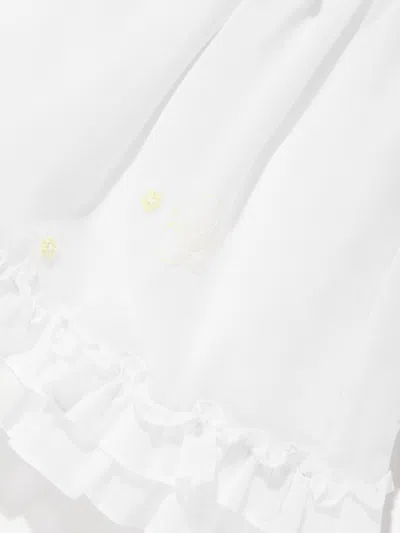 Sarah Louise Baby Girls Smocked Dress In White