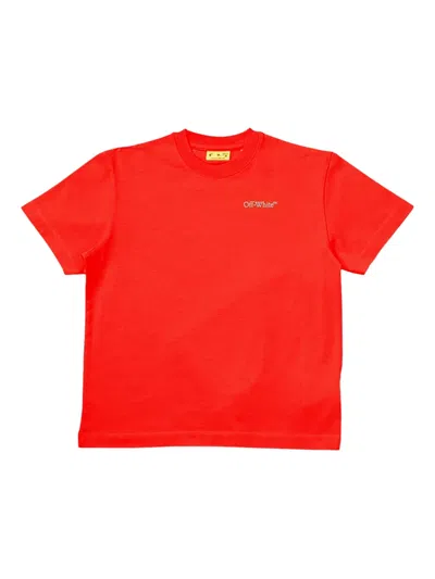 Off-white Kids Pack Of Three Jersey T-shirt In Pink