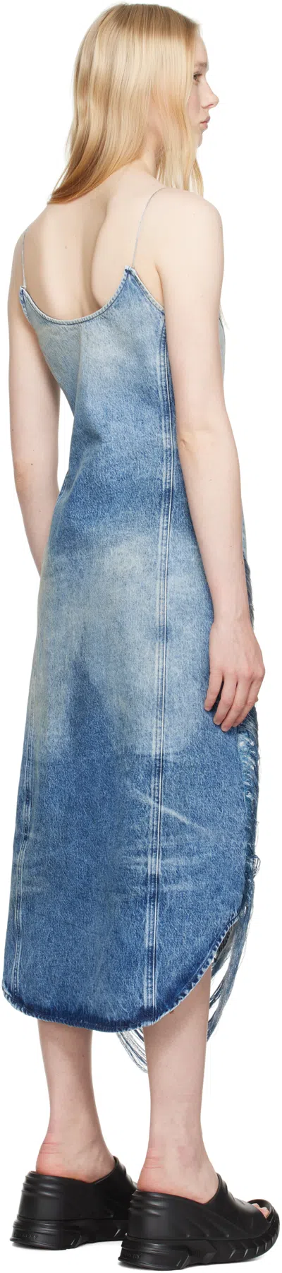 Diesel Fringed Minidress In 01