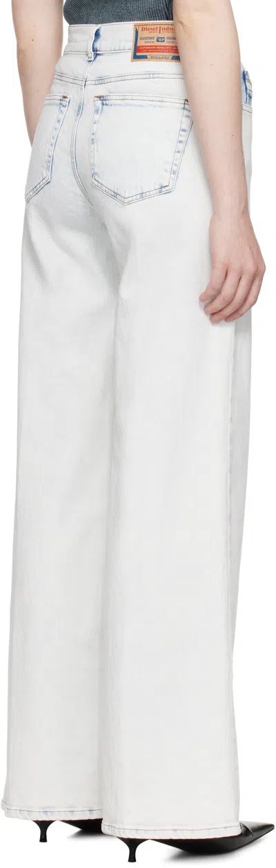 Diesel Flare Jeans In 01