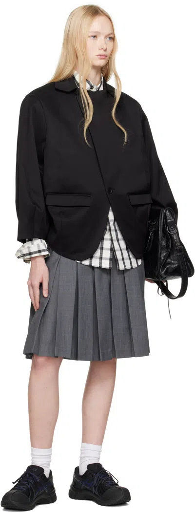 Ader Error Black Product. 6 Blazer In Black