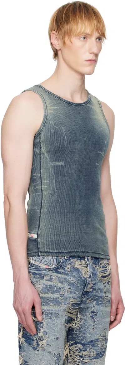 Diesel Blue T-hans T-shirt In Black