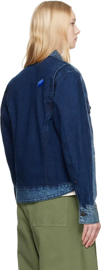 Ader Error Blue 1603 Trucker Denim Jacket In Blue