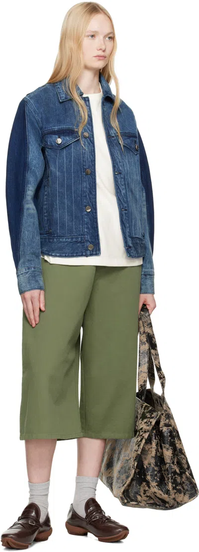 Ader Error Blue 1603 Trucker Denim Jacket In Blue