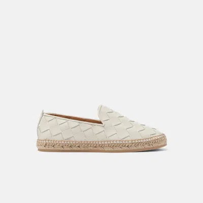 Scarosso Martina Woven Espadrilles In White