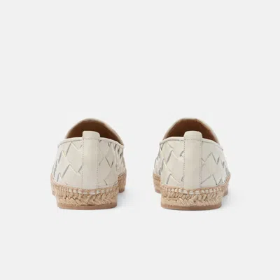 Scarosso Martina Woven Espadrilles In White