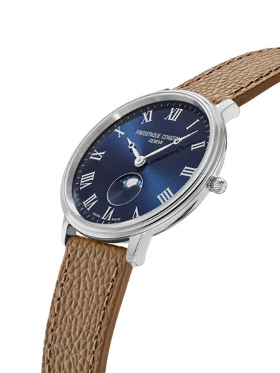 Frederique Constant Classics Moonphase 39mm In Blue