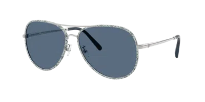 Tory Burch Woman Sunglass Ty6114 In Navy Blue