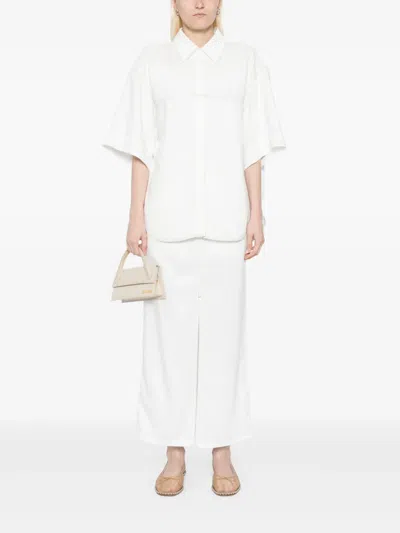 Less Klassisches Jeanshemd In Weiss